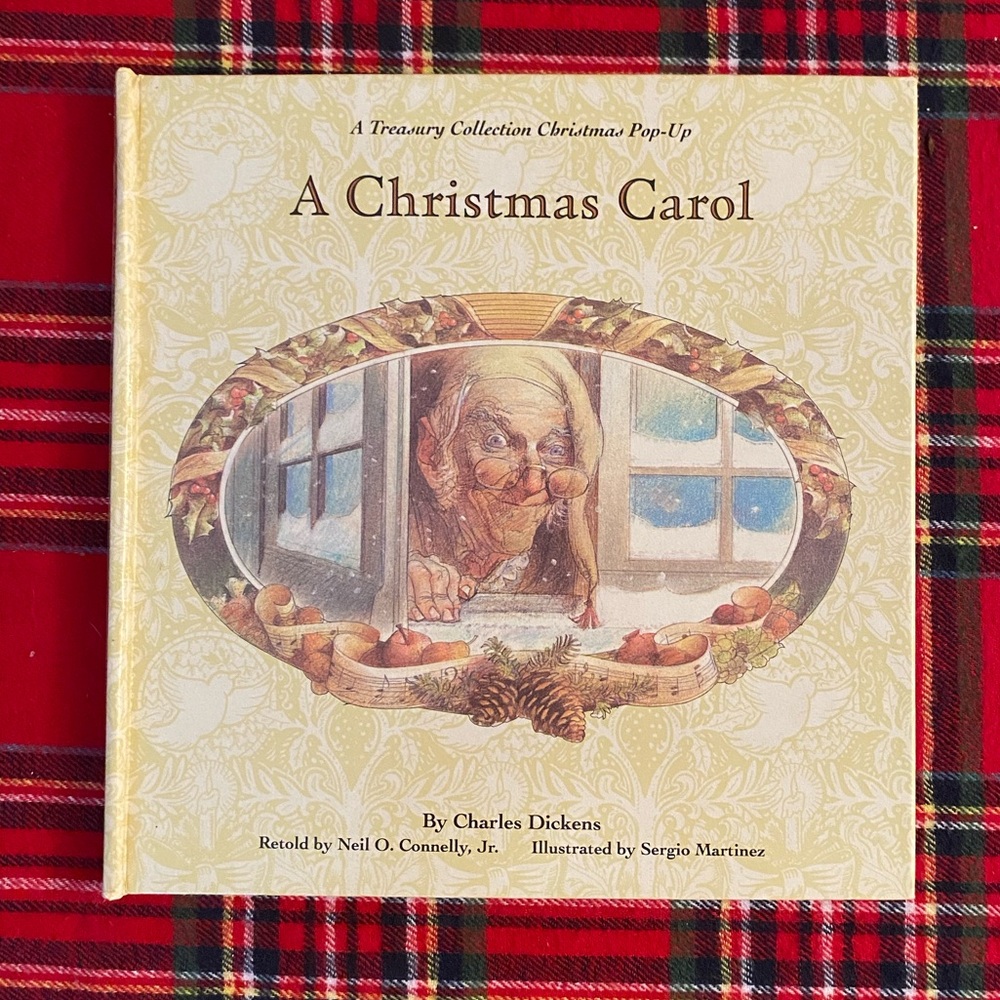 📖1993 A Christmas Carol Pop-Up Book - Picture 1 of 11